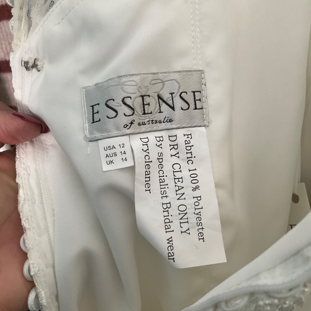 Essence of Australia street size 4 D2174 NWT Ivory wedding dress - Picture 15 of 16